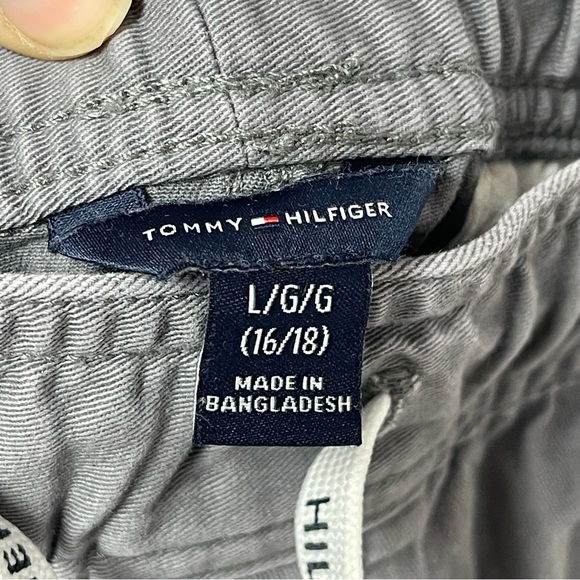 Tommy Hilfiger, Grey Jogger Pants, Size L(16/18). In excellent condition! - Picture 6 of 7